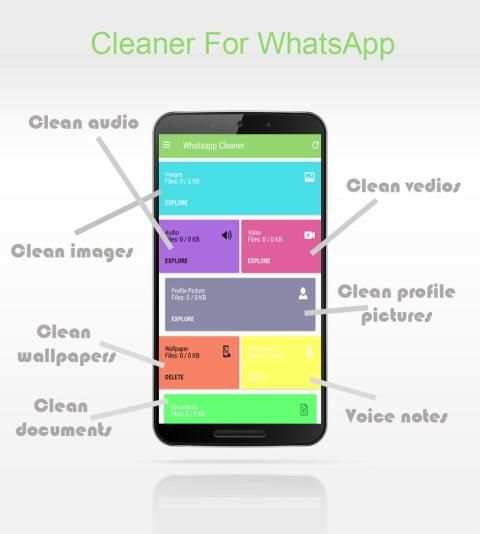 whatapp Cleaner 1 تصوير الشاشة