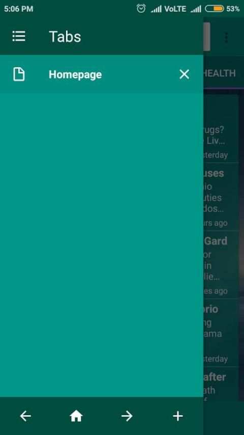 Fireweb Browser स्क्रीनशॉट 5