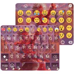 Indian Hunter Emoji Keyboard Theme