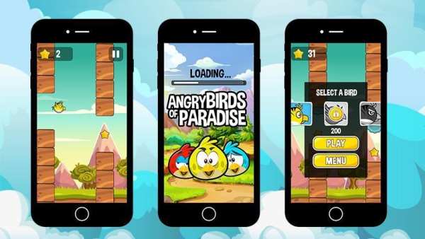 Bird Games : Birds of Paradise are Angry скриншот 2