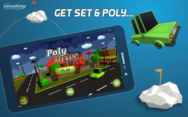 Poly Drive - Endless Power Attack скриншот 4
