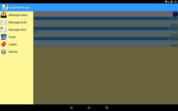 Mega SMS Manager Plus скриншот 9