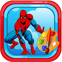 Mewarnai Spider Superhero Terbaru Untuk Anak иконка
