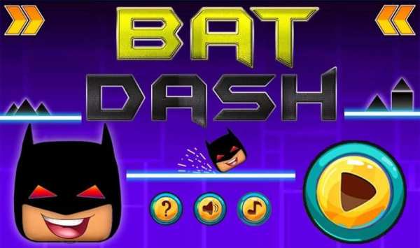 Geometry Bat Dash Game screenshot 4