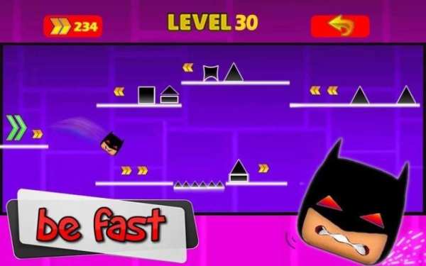 Geometry Bat Dash Game скриншот 2