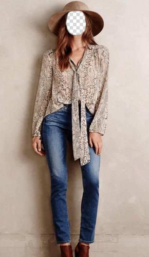 Jeans Fashion Trends Photo Frames screenshot 1