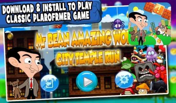 Adventure Mr-Bean Amazing World : City Temple Run screenshot 4