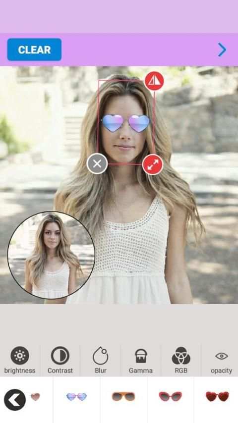 Stylish Glasses Photo Editor Pro screenshot 2