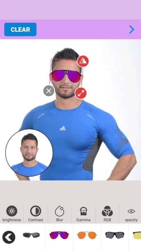 Stylish Glasses Photo Editor Pro screenshot 5