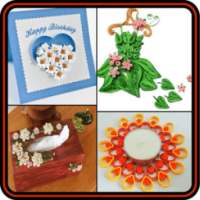 DIY Paper Quilling Craft Home Making Steps Gallery