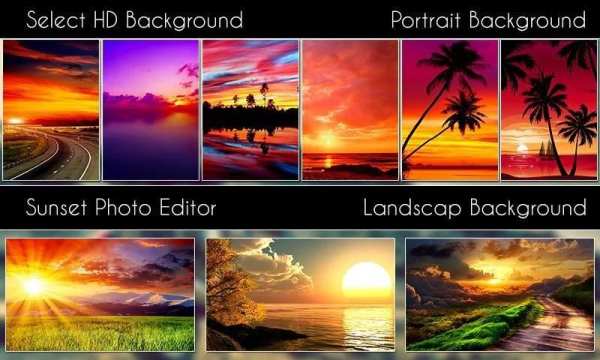 Sunset Photo Editor स्क्रीनशॉट 5