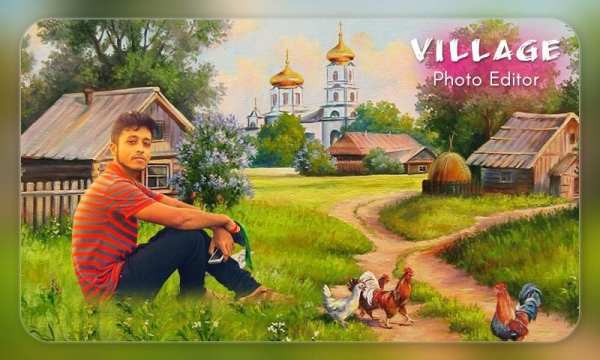 Village Photo Frame स्क्रीनशॉट 1