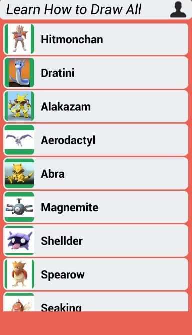 Learn How to Draw All Pokemon Go screenshot 7