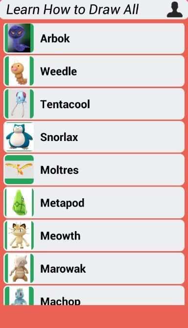Learn How to Draw All Pokemon Go screenshot 8