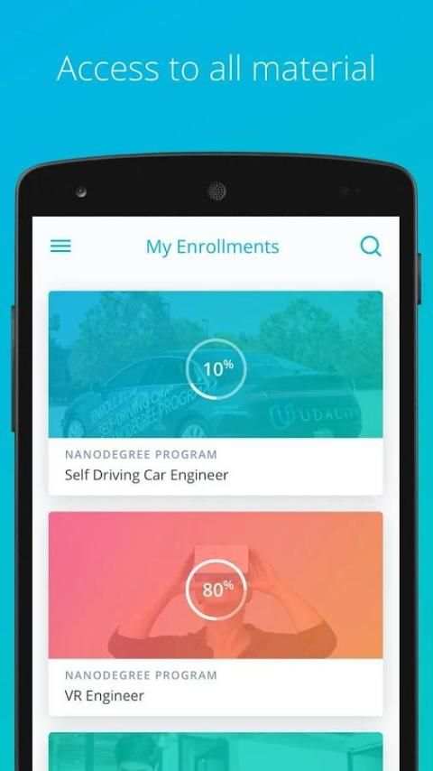 Udacity - Lifelong Learning screenshot 1