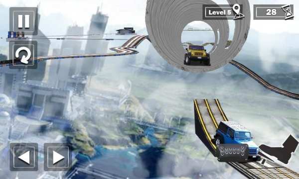 Car Stunt Racing скриншот 1