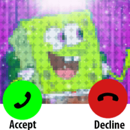 Sponge is Calling : Fake Call from Spong Bob prank icon