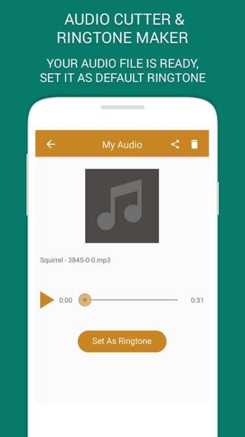 Audio Cutter and Ringtone Maker screenshot 2