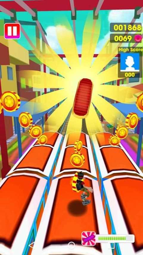 Super Surf Dash Run - Christmas Game скриншот 9