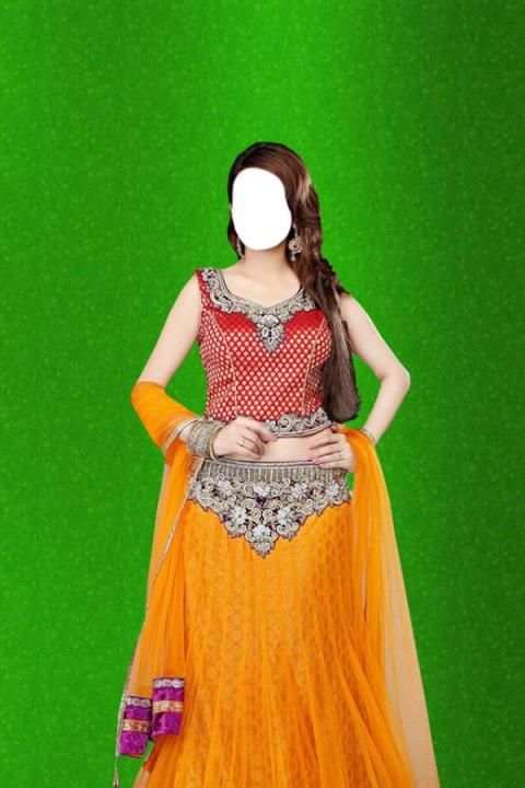 Woman Lehenga Choli Photo Suit screenshot 1