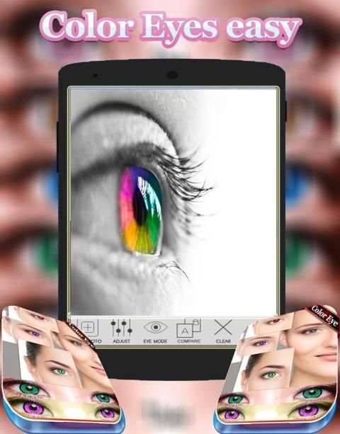 Eye Color Changer - Beauty Eyes Makeup 1 تصوير الشاشة