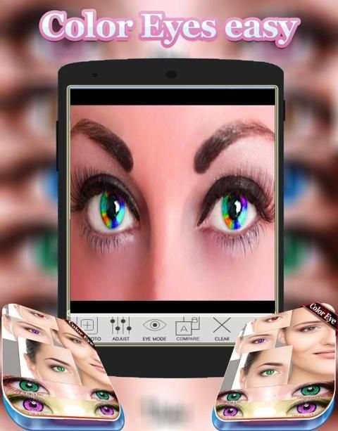Eye Color Changer - Beauty Eyes Makeup 3 تصوير الشاشة