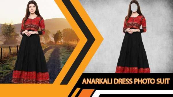 Anarkali Dress Photo Suit Editor स्क्रीनशॉट 3