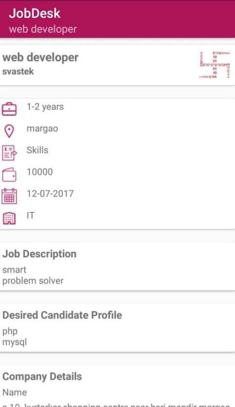 JobDesk screenshot 1