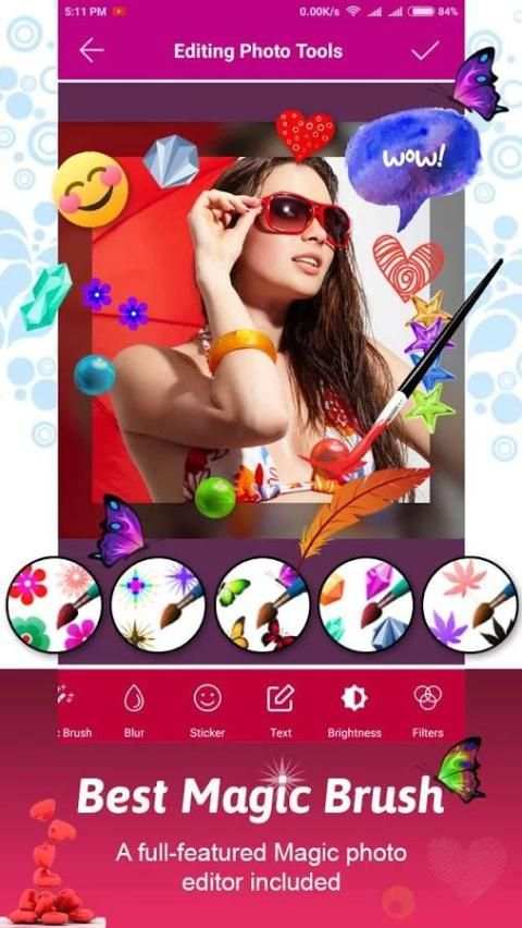 Magic Brush Photo Editor скриншот 3