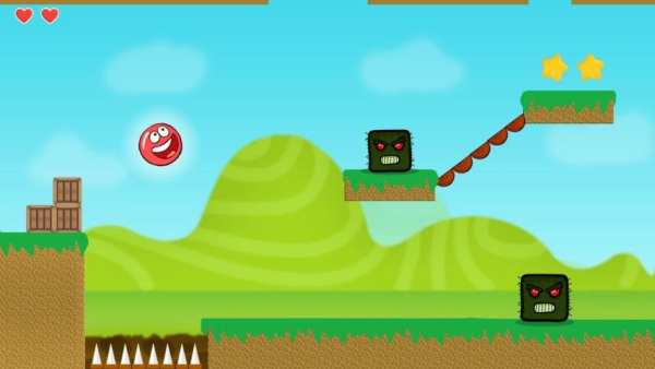 New Red Ball Adventure screenshot 1