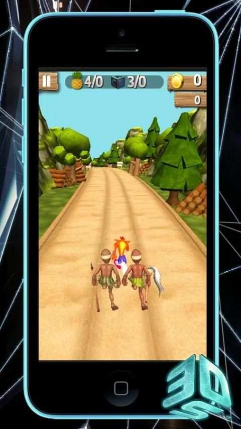 Subway Bandicoot Dash скриншот 2