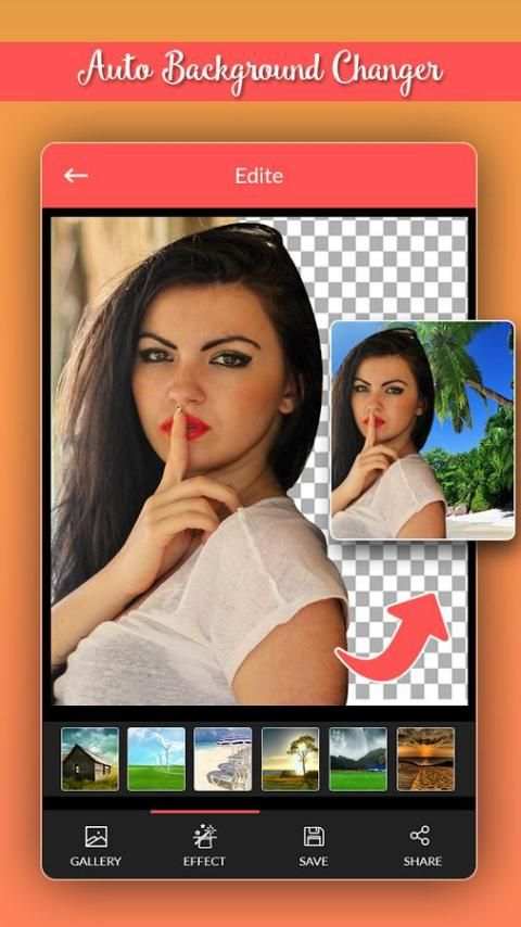 Auto Background Changer of Photo screenshot 3