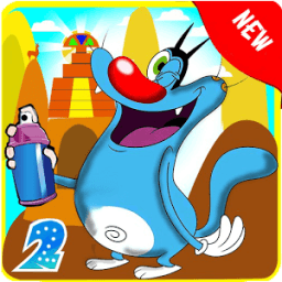 ikon oggy adventure game : subway runner