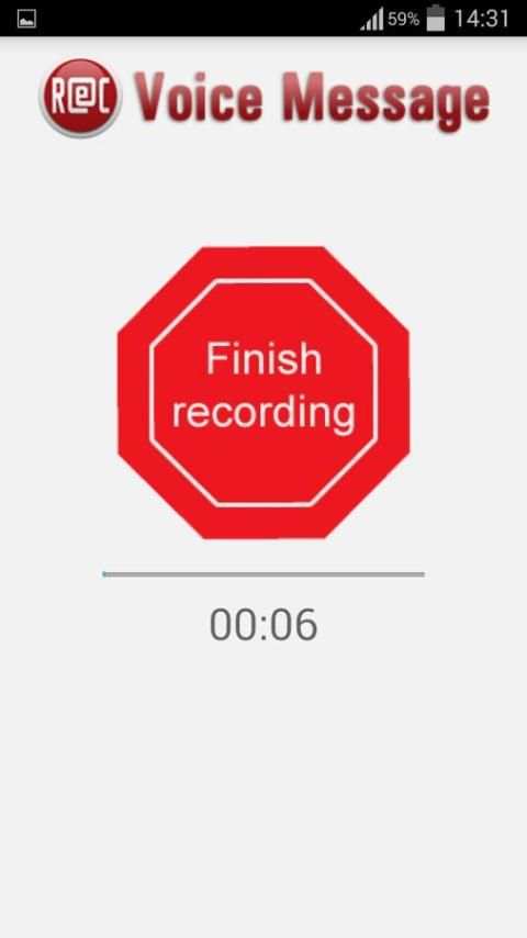 Voice Message स्क्रीनशॉट 3