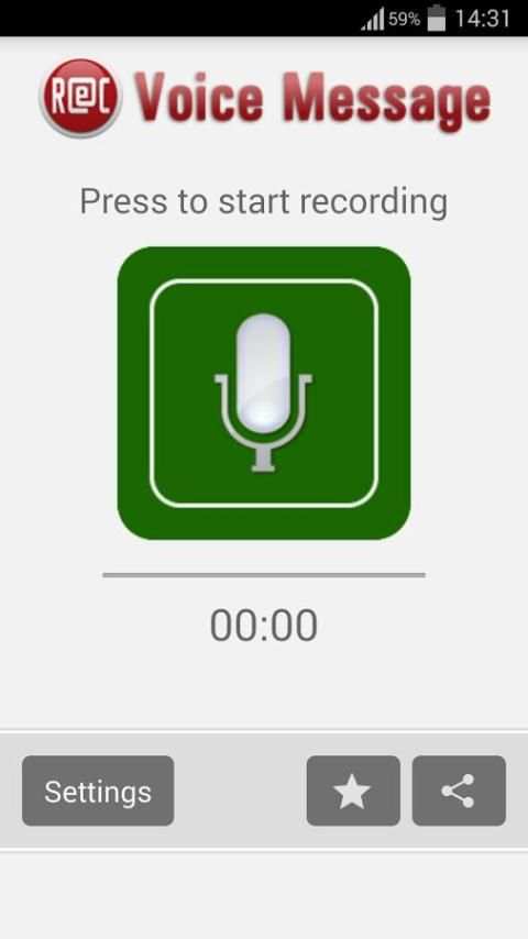 Voice Message स्क्रीनशॉट 4