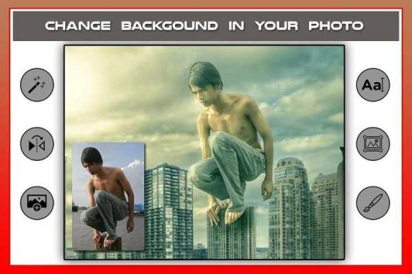 Background Changer of Photo screenshot 1