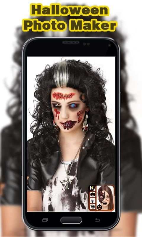 Halloween Costumes Makeup скриншот 2