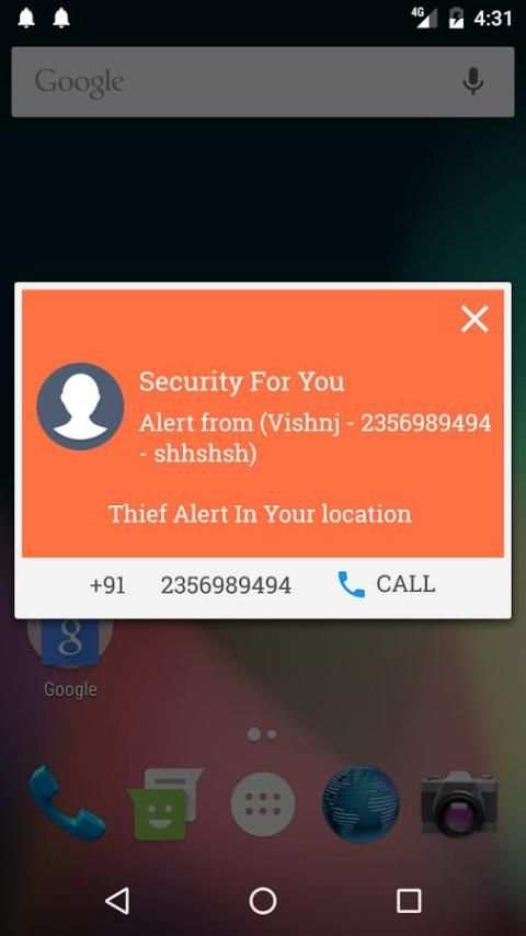 Baya Alert स्क्रीनशॉट 1