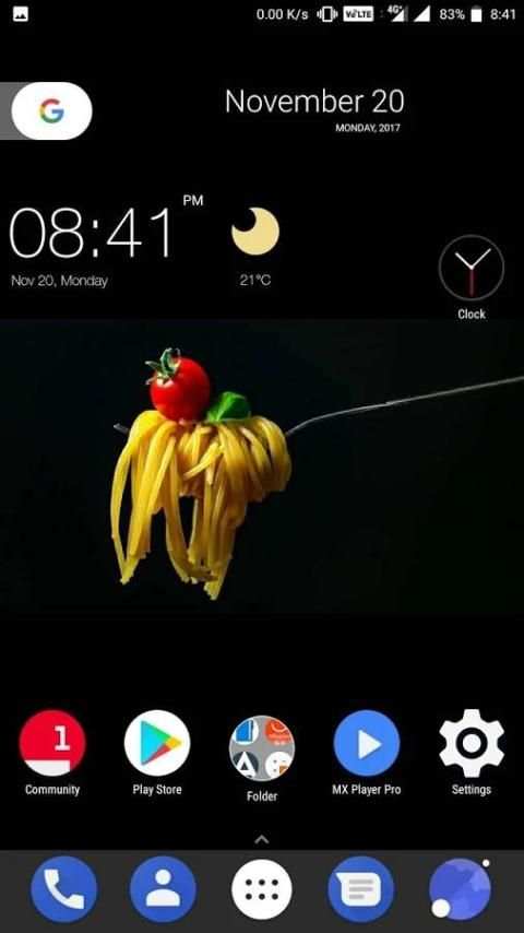Pixel 2 XL style launcher for Android oreo launchr screenshot 2