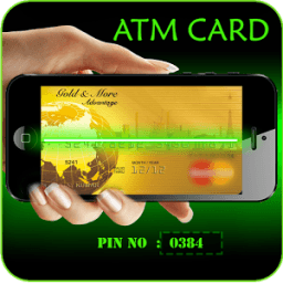 ATM Card Scanner and Pin Number Hacker Prank icon