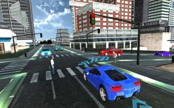 Expert School Of Driving Car Simulator screenshot 2