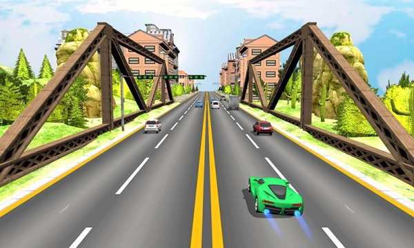 Mobil Racer: Jalan Raya Racing screenshot 2