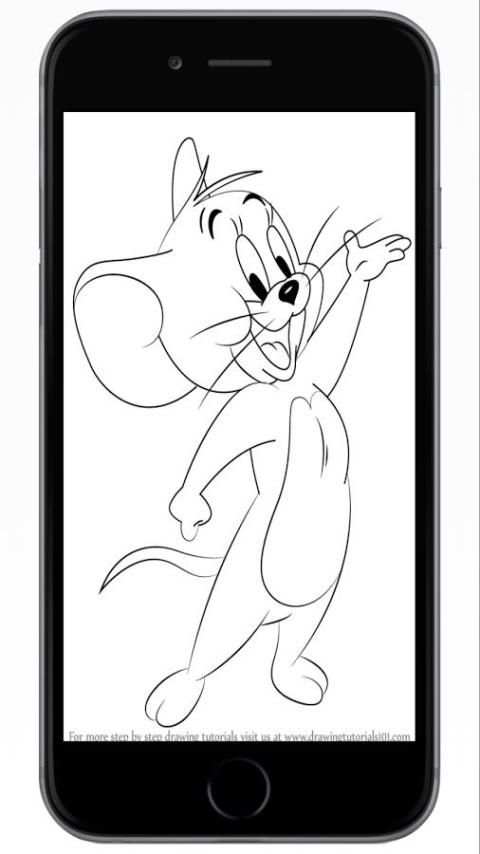 How To Draw Tom Jerry स्क्रीनशॉट 5