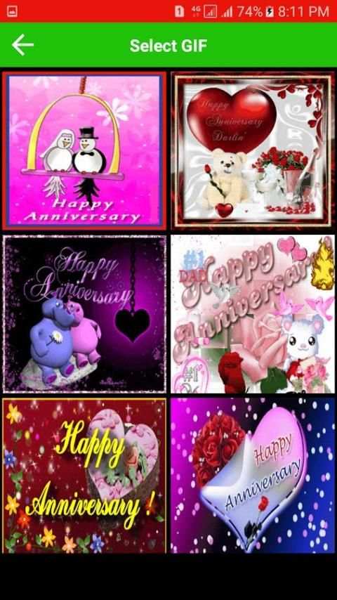 Anniversary Gifs 2017 screenshot 3