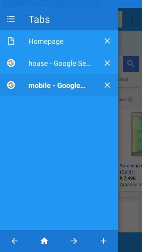 India Browser screenshot 1