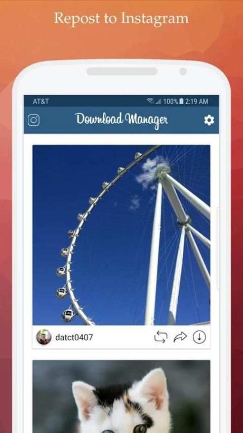 IDM Download Manager for Instagram screenshot 13