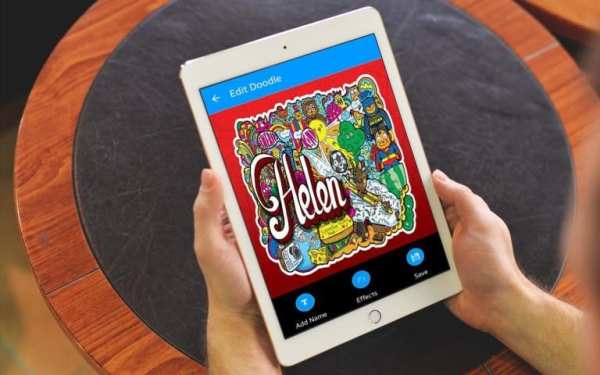 Doodle Art Name Maker скриншот 2