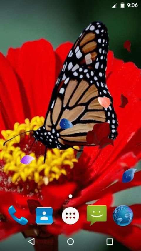 Magic Touch - Butterfly LWP screenshot 2