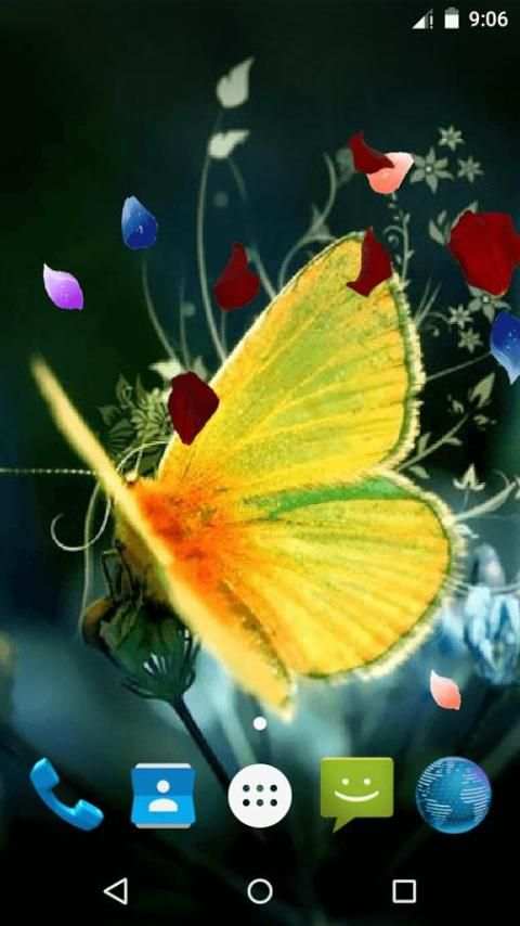 Magic Touch - Butterfly LWP screenshot 4