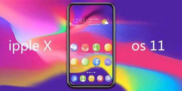 Ipple X GO Launcher Theme 1 تصوير الشاشة